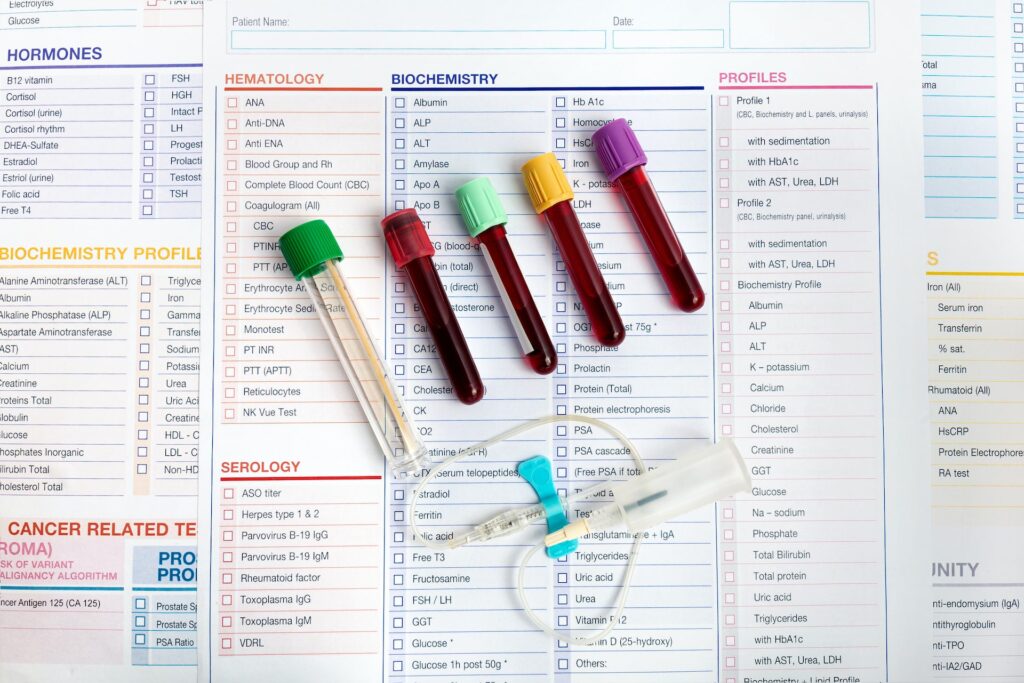 Pathology and Blood Tests